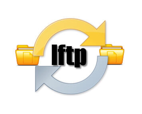 How to download file using lftp